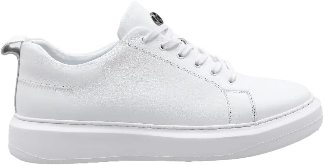 SOLL Luke Men's Casual Sneaker | Genuine Leather Oversized Thick Sole Shoes