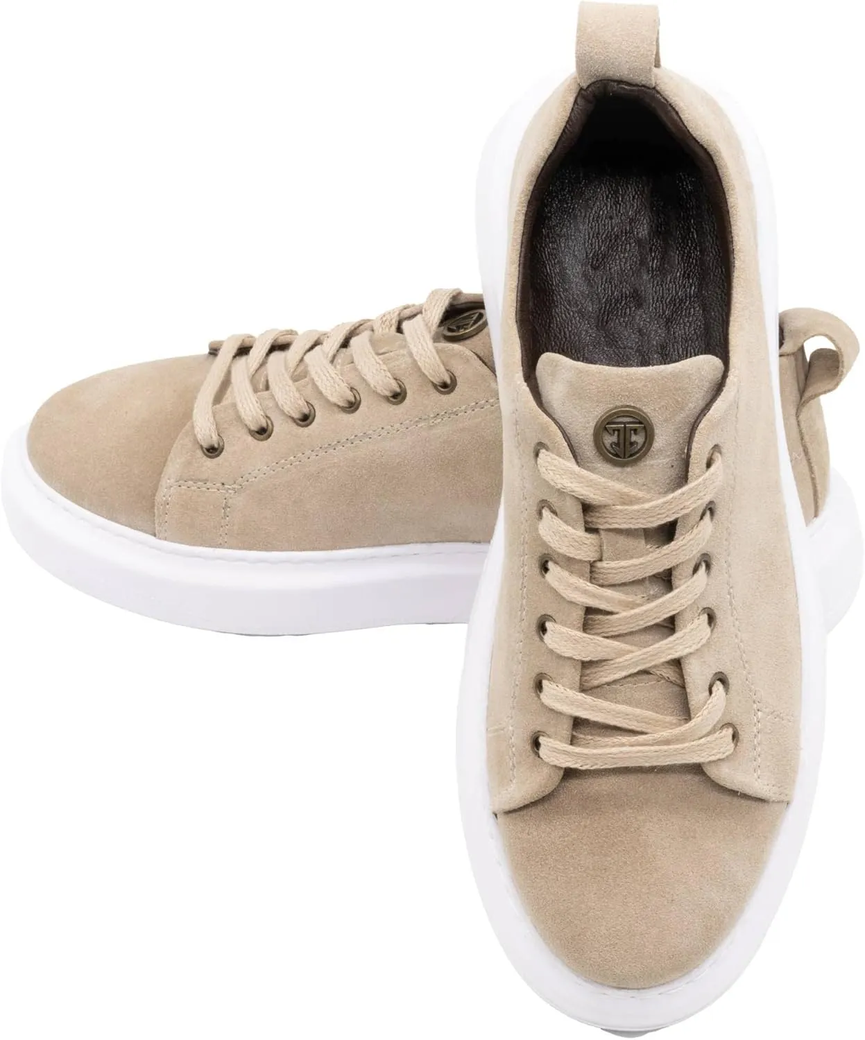 SOLL Luke Men's Casual Sneaker | Genuine Leather Oversized Thick Sole Shoes