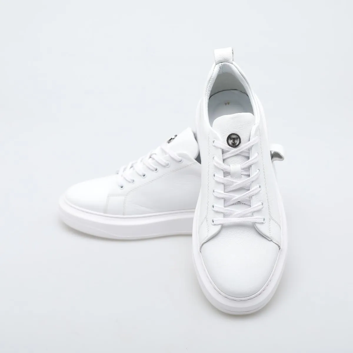 SOLL Luke Men's Casual Sneaker | Genuine Leather Oversized Thick Sole Shoes