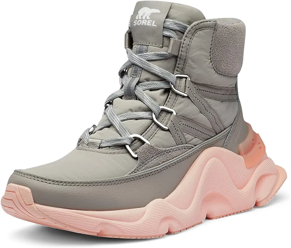 Sorel Women's Kinetic RNEGD Storm Boot — Waterproof Textile & PU Leather Winter Boots