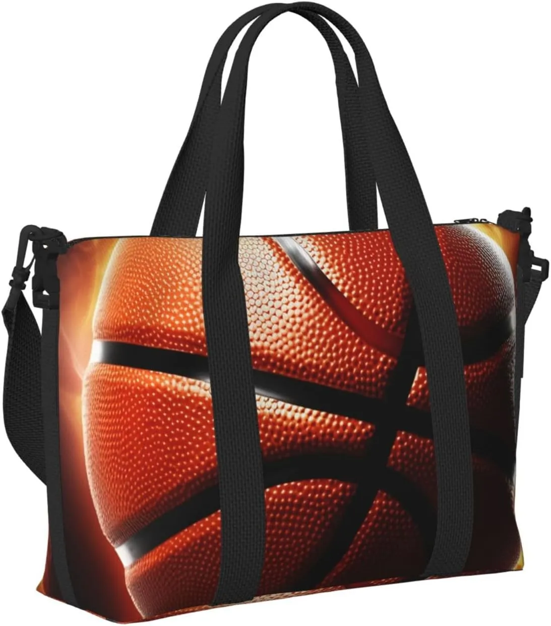 Sports Gym Bag for Women Men Travel Duffel Bag Tote Basketball Weekender Bag Canvas Carry on Overnight Bag for Travel Swimming Fitness Workout Sports Duffle Bag