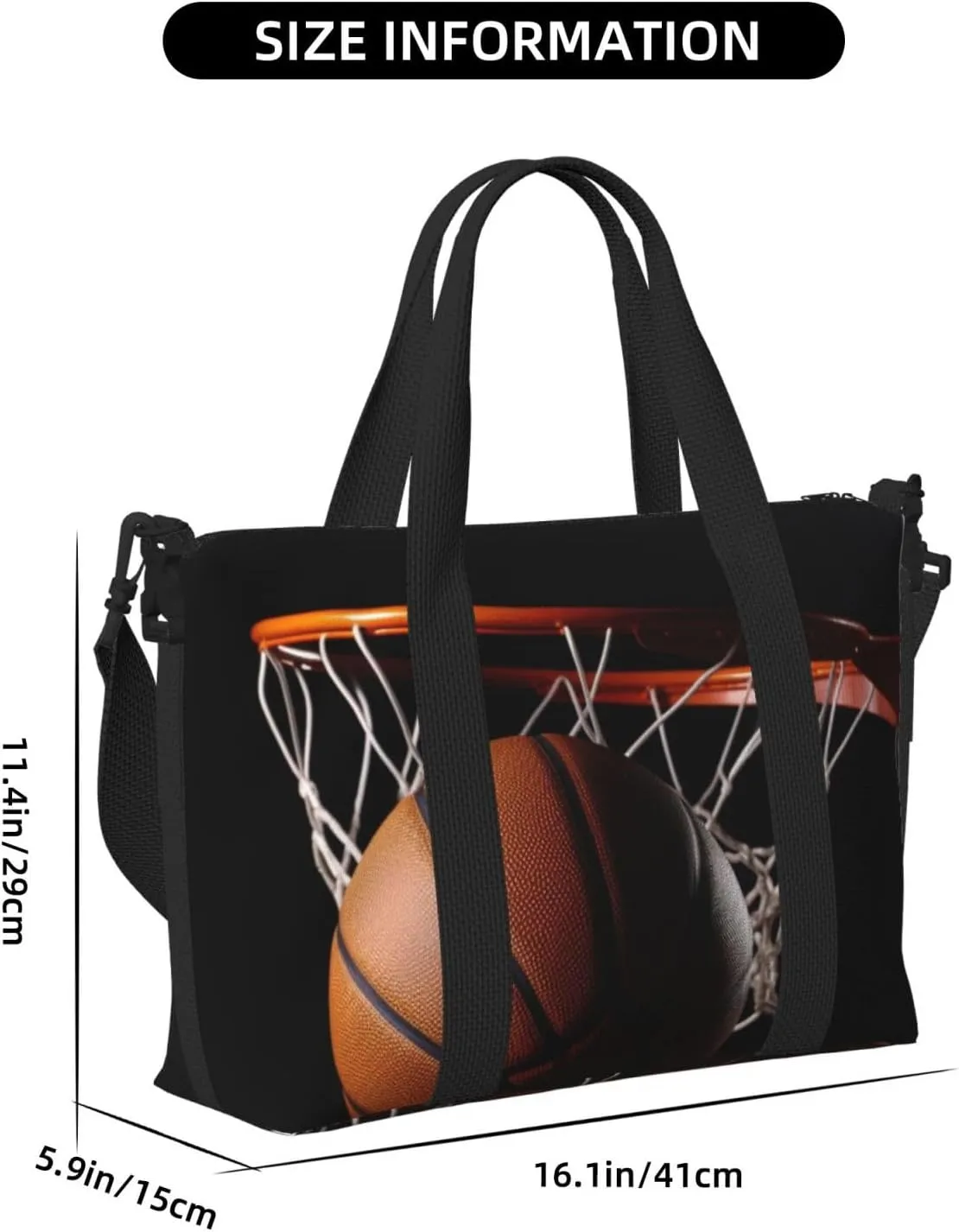 Sports Gym Bag for Women Men Travel Duffel Bag Tote Basketball Weekender Bag Canvas Carry on Overnight Bag for Travel Swimming Fitness Workout Sports Duffle Bag