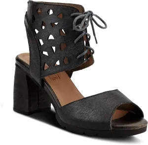 Spring Step L'Artiste Women's Relsara Ankle Strap Sandal Charcoal EU 41 / US 9.5-10