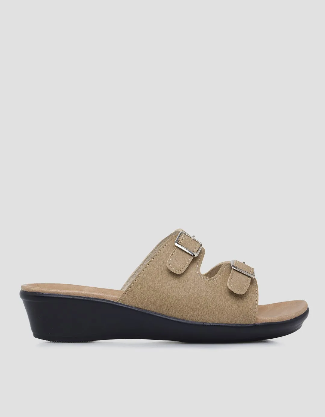 St. Yves Slip On Wedges Wanita