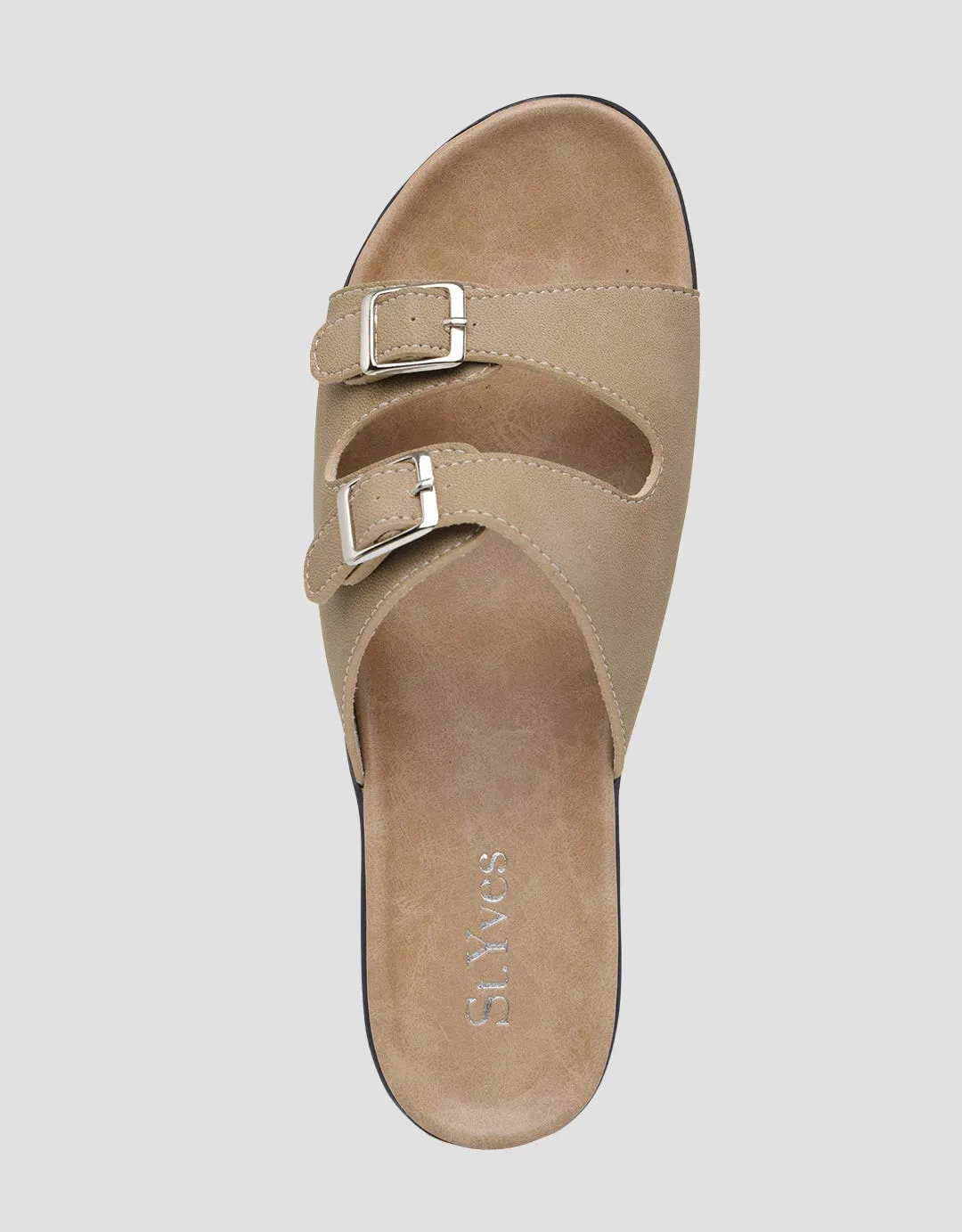 St. Yves Slip On Wedges Wanita