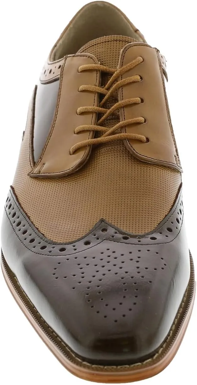 Stacy Adams Men's Ivingale Wingtip Lace Up Oxford