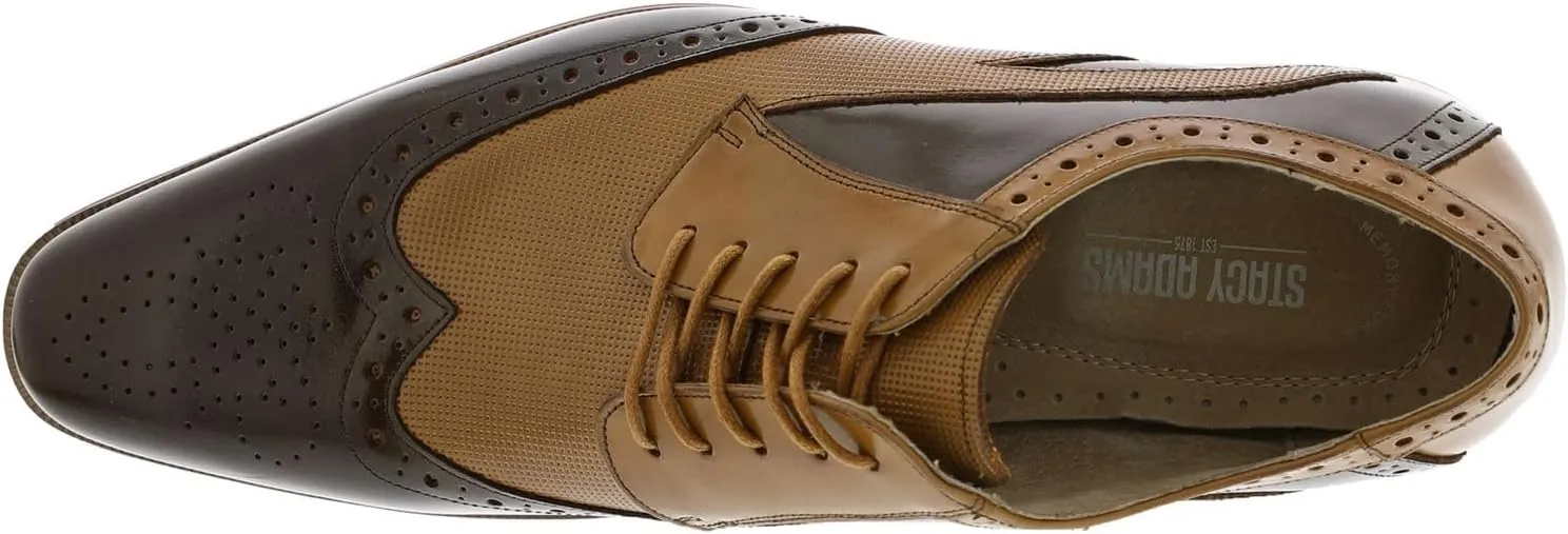 Stacy Adams Men's Ivingale Wingtip Lace Up Oxford