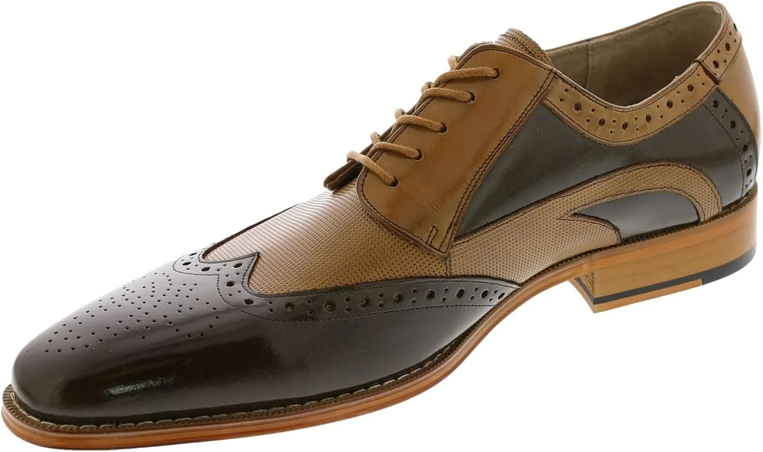 Stacy Adams Men's Ivingale Wingtip Lace Up Oxford