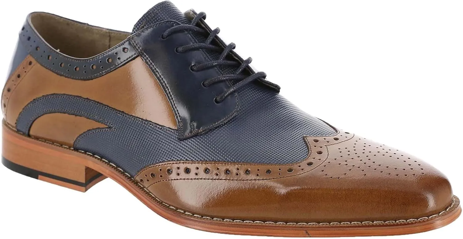Stacy Adams Men's Ivingale Wingtip Lace Up Oxford