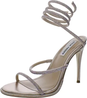 Steve Madden Women's Exotica Ankle Wrap Stiletto Dress Sandal