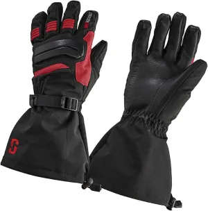Striker Men's Defender Waterproof Breathable Insulated Ice Fishing Gloves with Adjustable Wrist and Gauntlet Closure