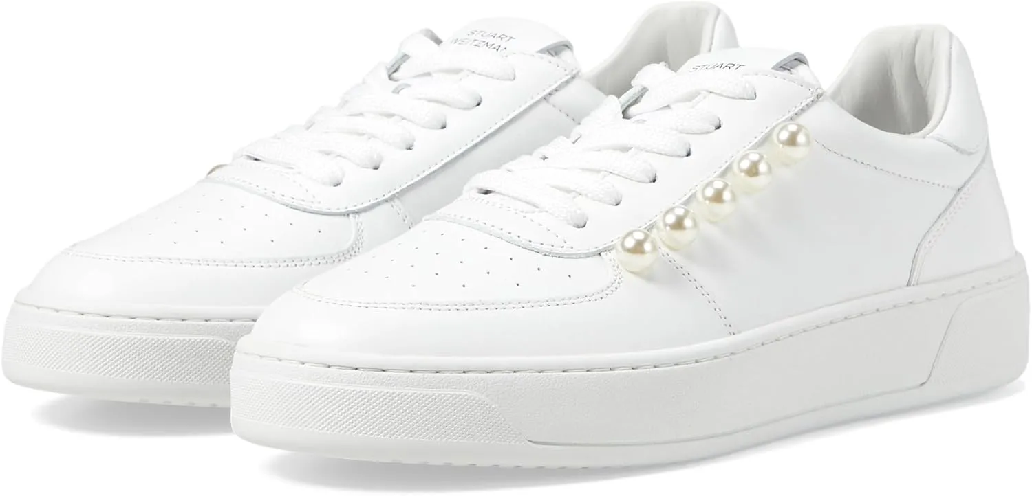 Stuart Weitzman Women's Courtside Pearl Sneaker