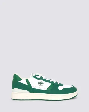 T-CLIP SET 224 6 SMA SNEAKERS WHITE/GREEN LEATHER