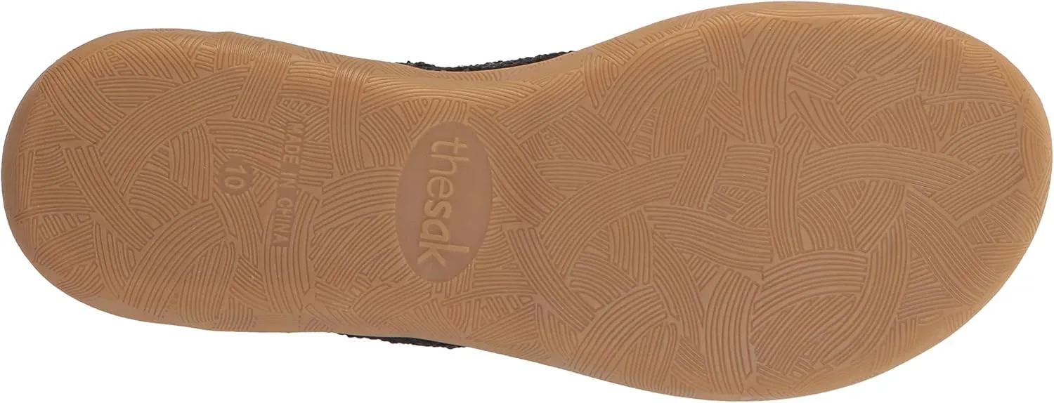 The Sak Shana Thong Sandal in Crochet, Slip On Entry