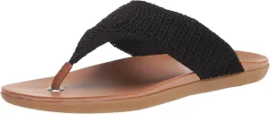 The Sak Shana Thong Sandal in Crochet, Slip On Entry