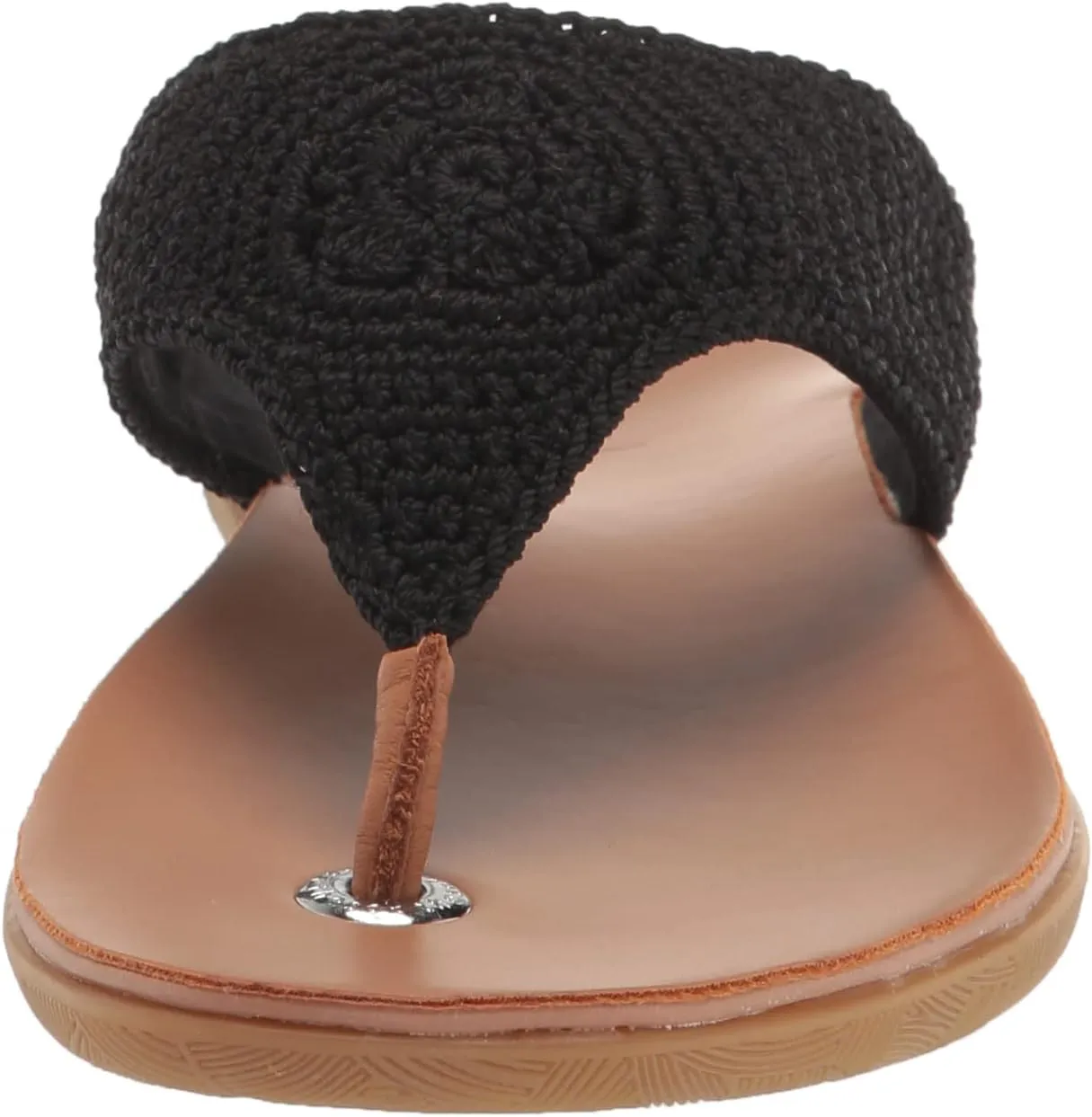 The Sak Shana Thong Sandal in Crochet, Slip On Entry