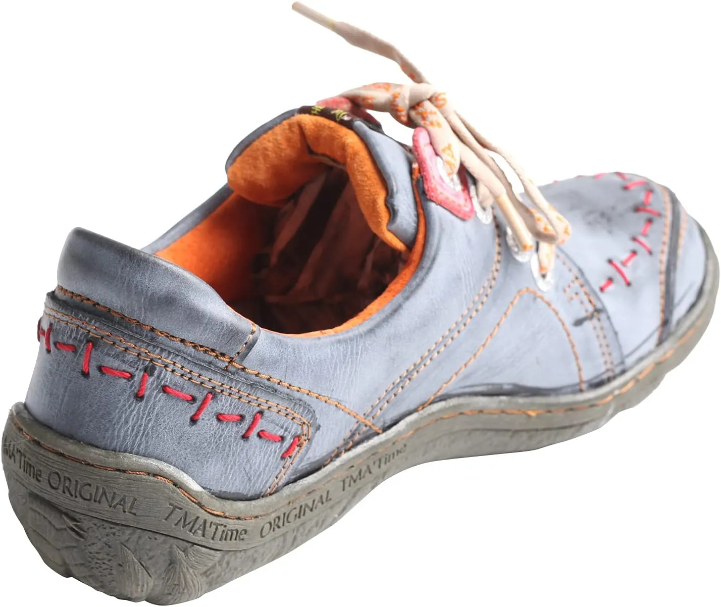 TMA EYES Hand Stitching Leather Women's Sneaker