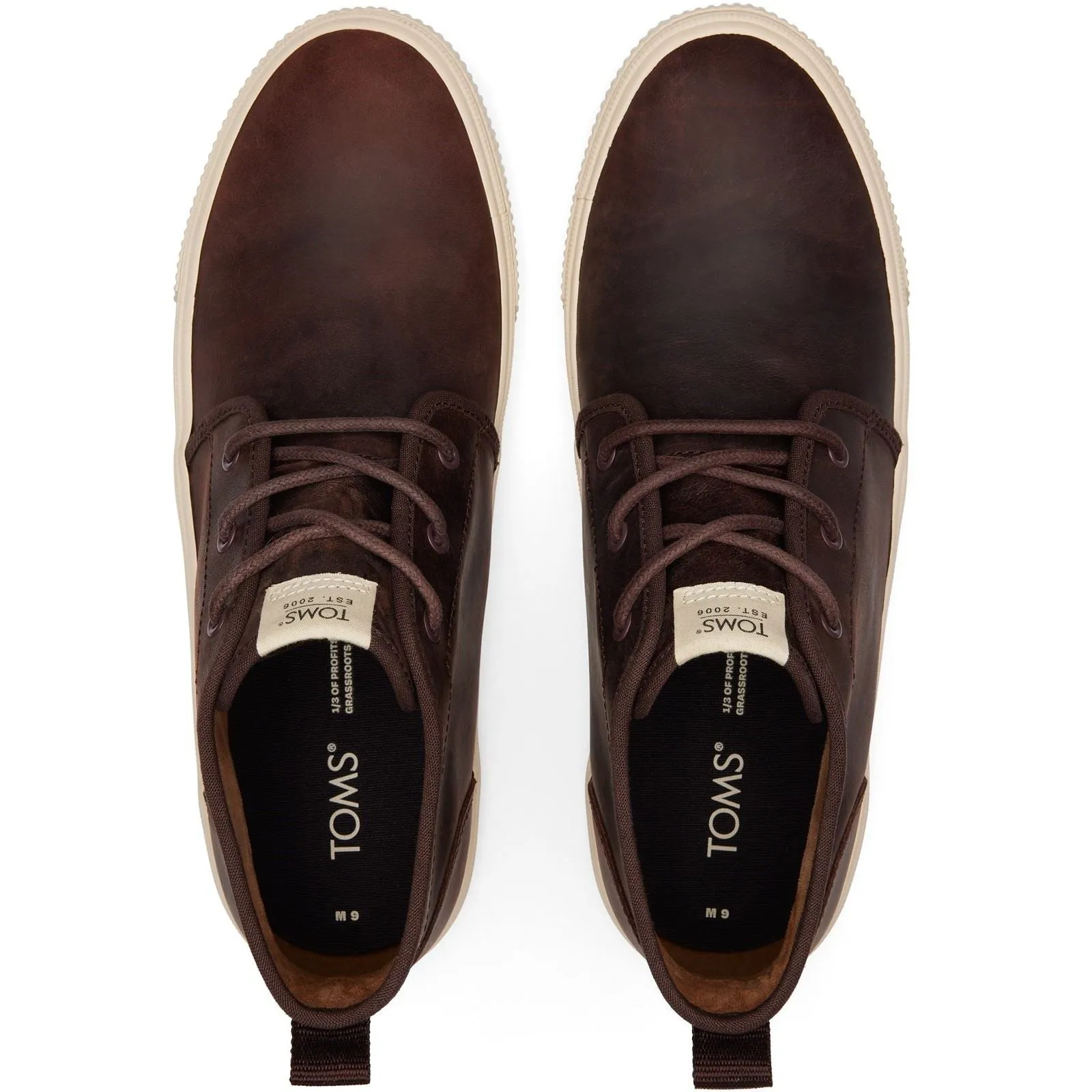 TOMS Men's Carlo Mid Terrain Trainer in Clover Brown