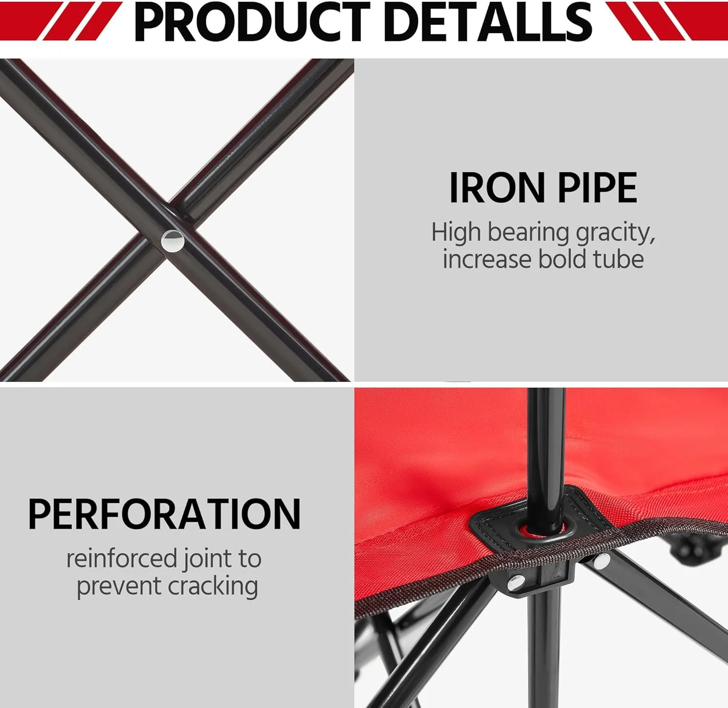 Topeakmart 6/8 Seats Portable Folding Heavy Duty Bench Sport Sideline Bench with Carry Bag