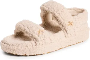 Tory Burch Women's Kira Sherpa Sport Sandals