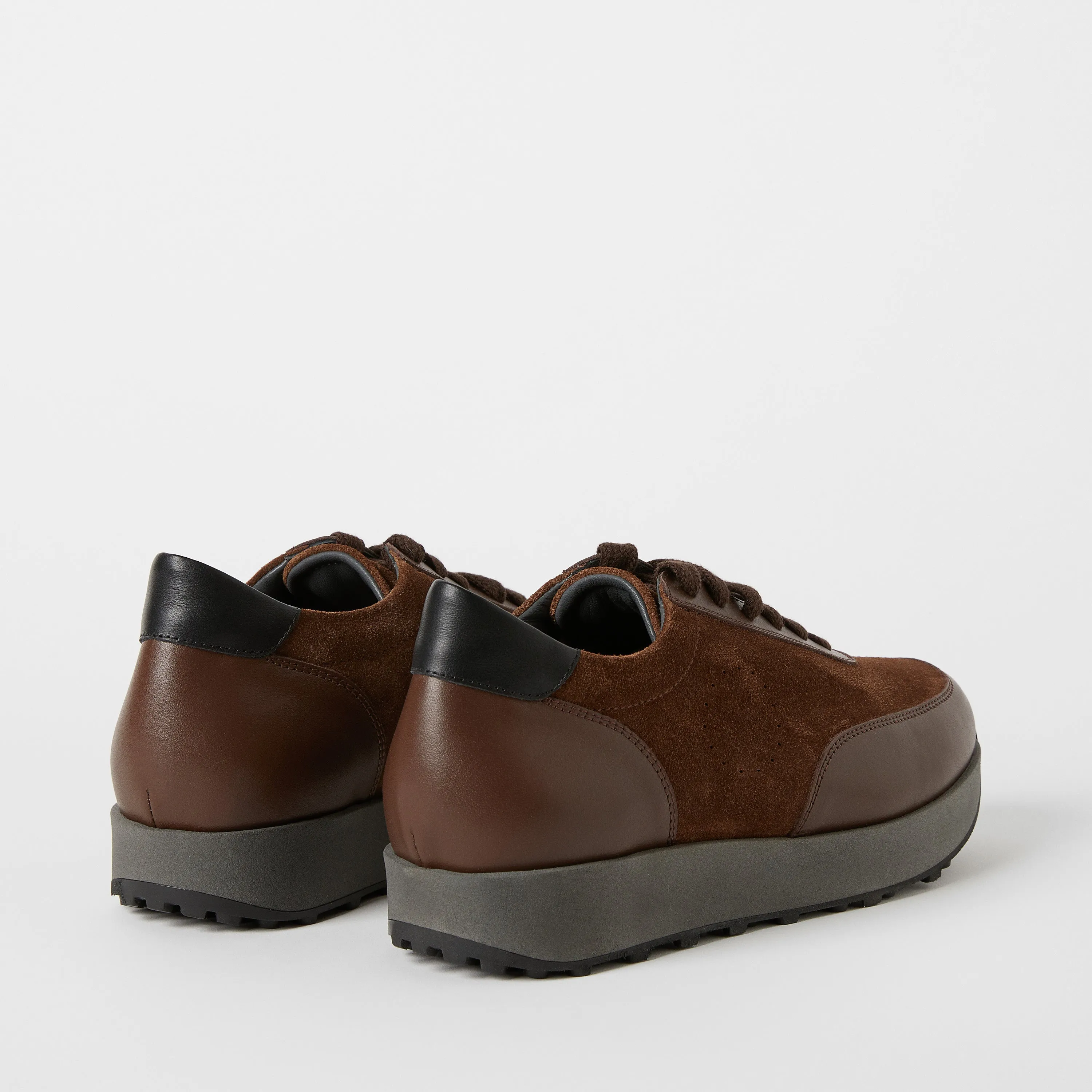 Track Calfskin Sneaker Junior