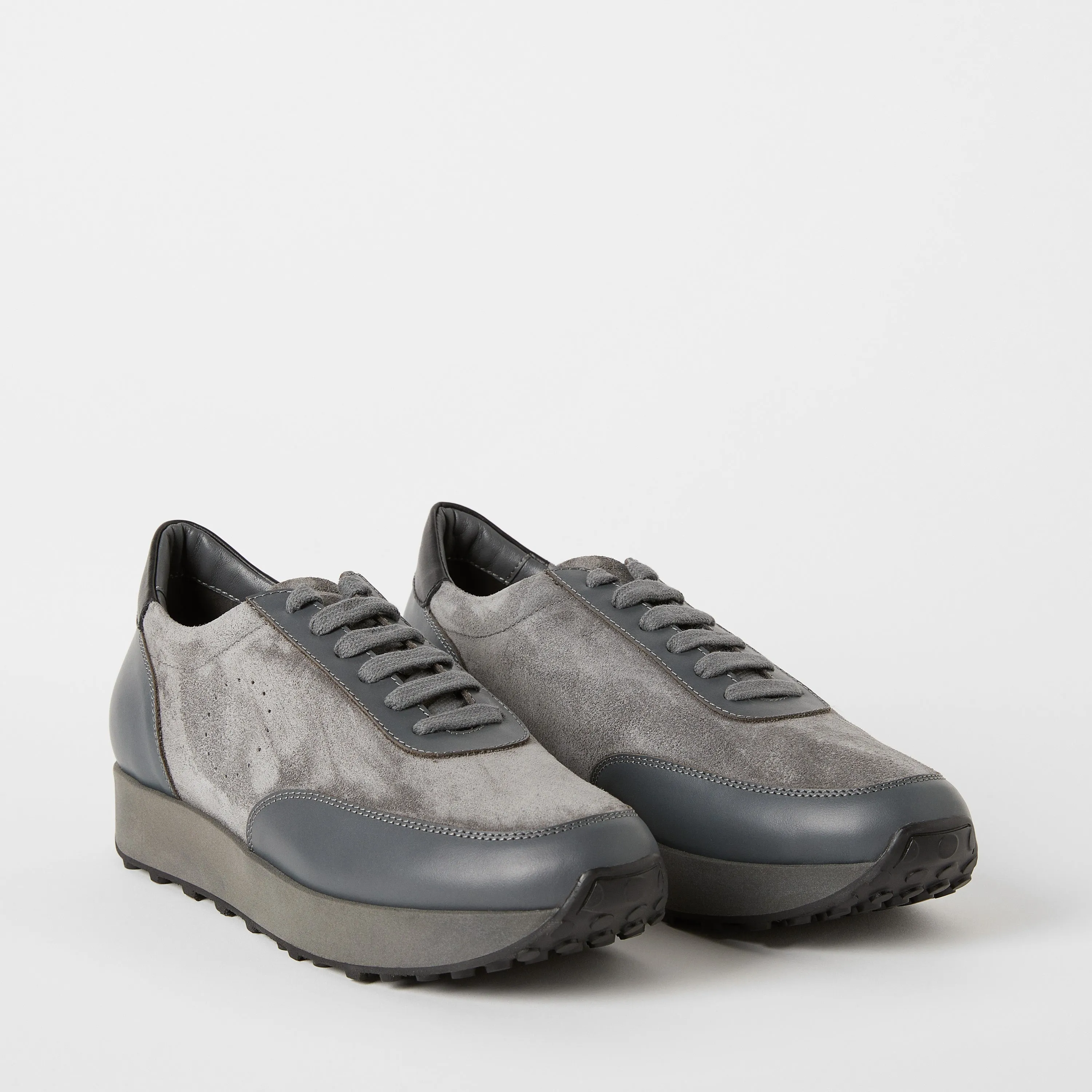 Track Calfskin Sneaker Junior