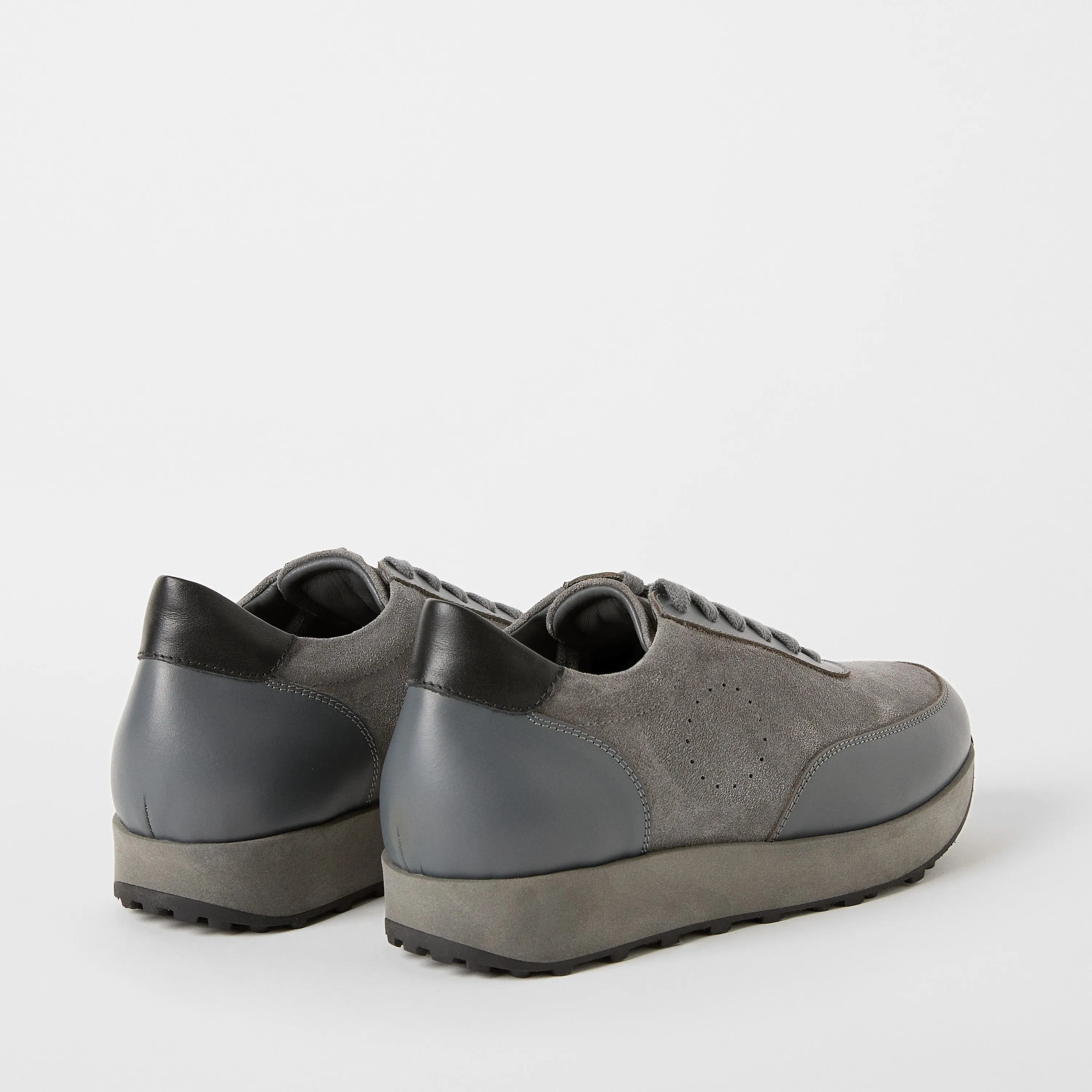 Track Calfskin Sneaker Junior