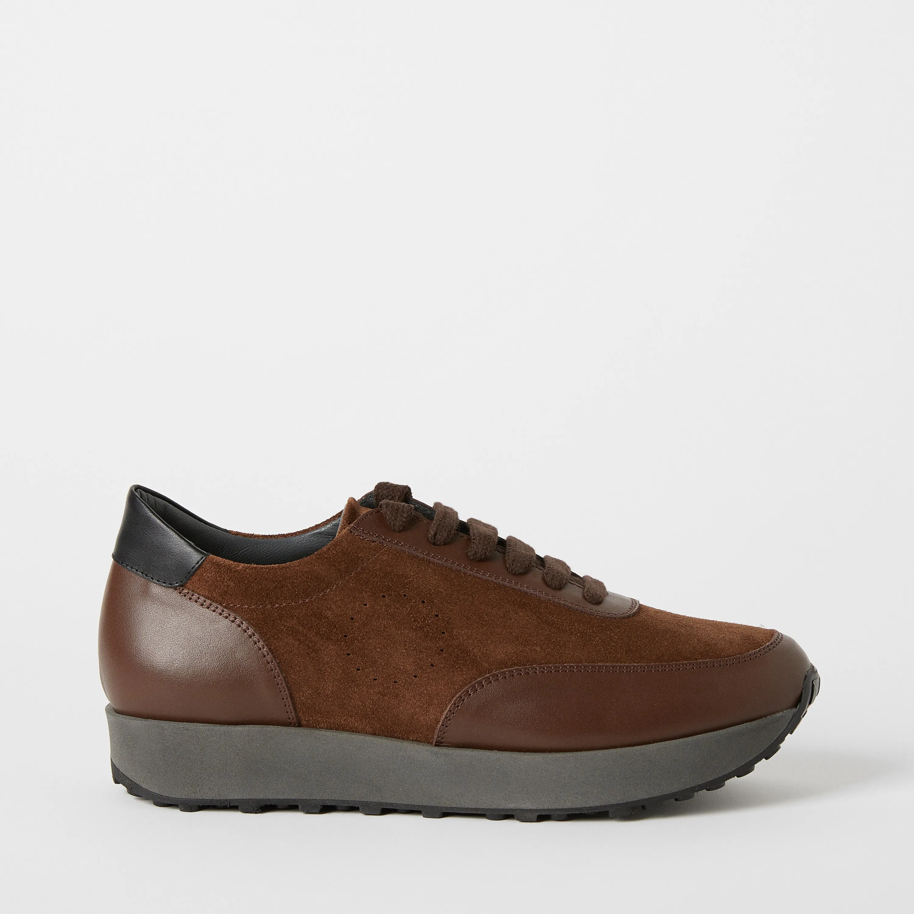 Track Calfskin Sneaker Junior