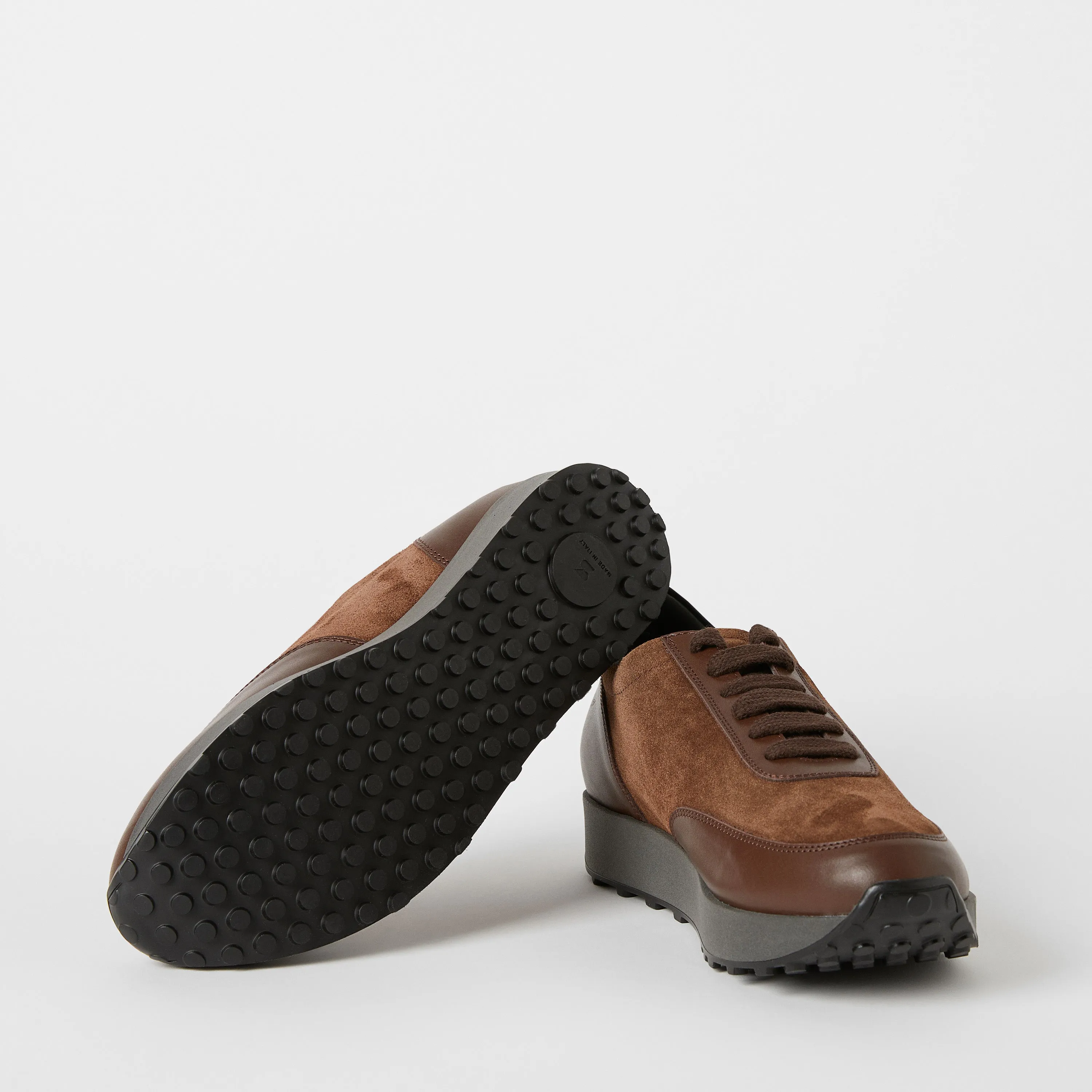 Track Calfskin Sneaker Junior
