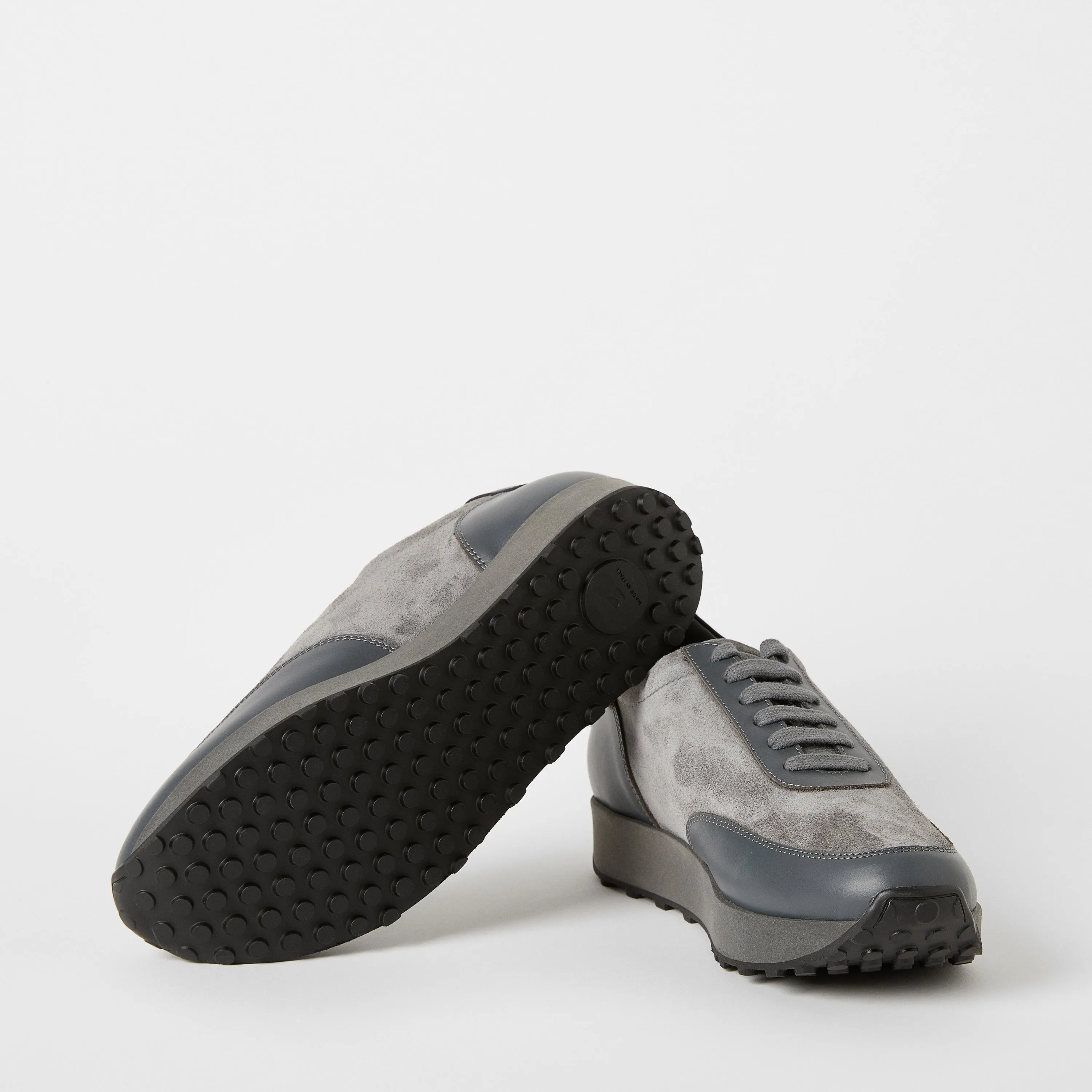Track Calfskin Sneaker Junior