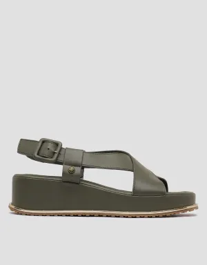 Triset Sandal Wedges Wanita
