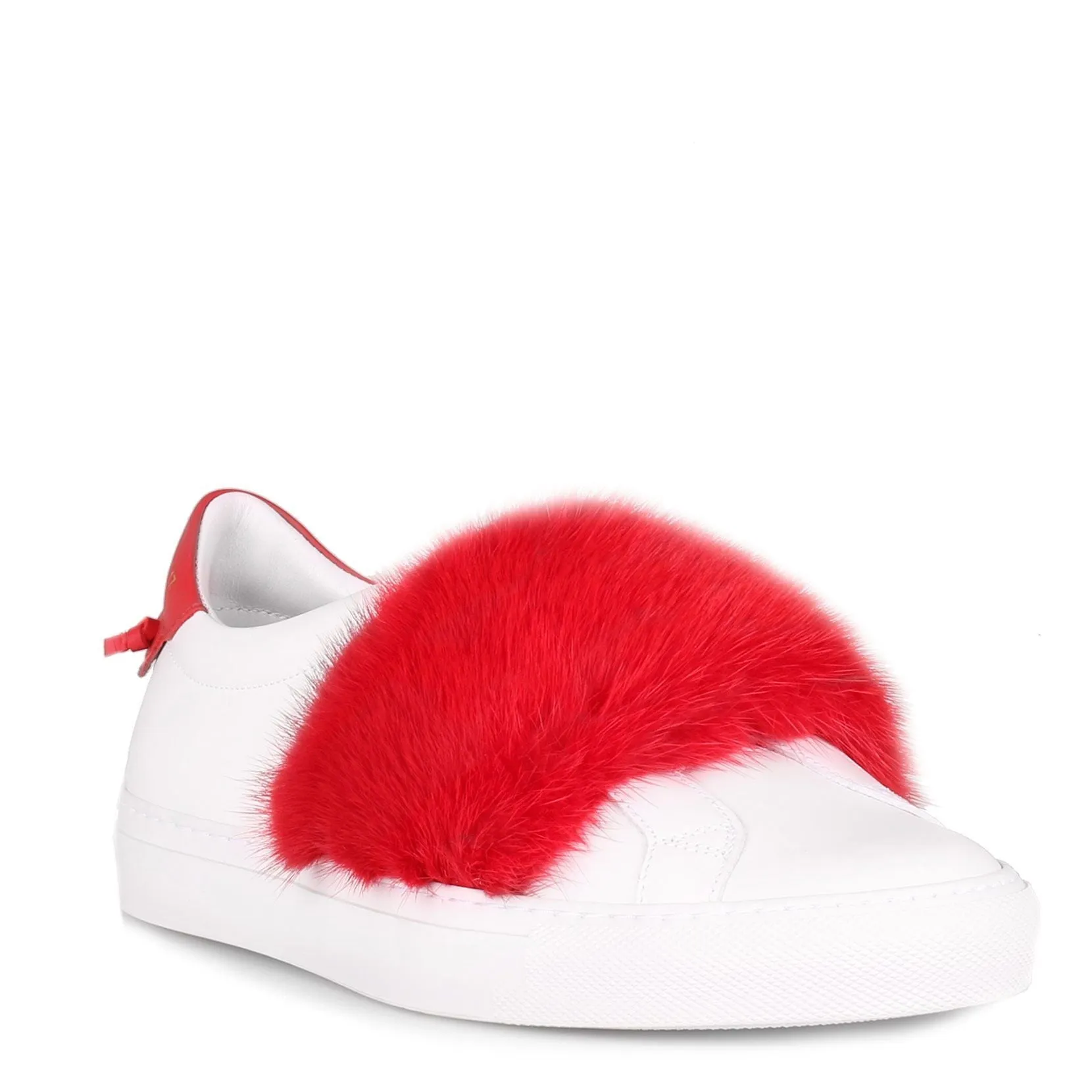 Urban street red mink sneaker