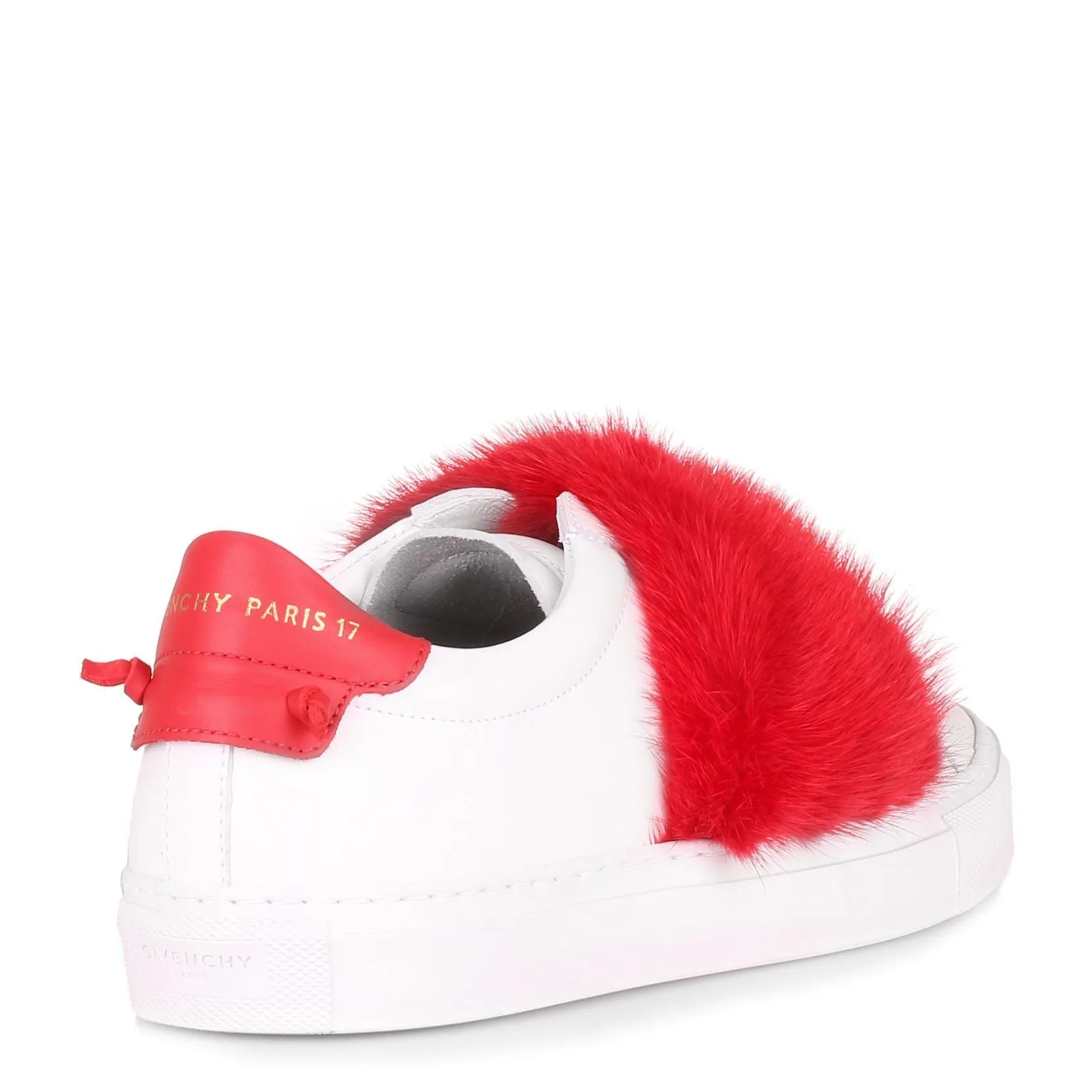 Urban street red mink sneaker