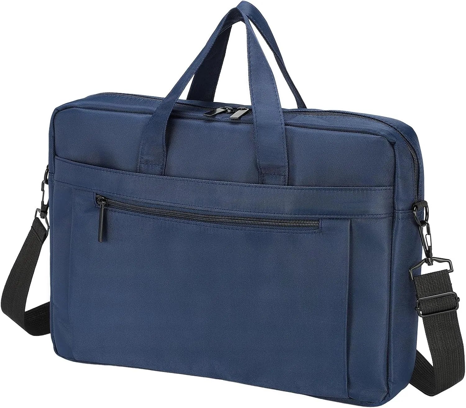 uxcell Laptop Briefcase Bag Oxford Removable with Adjustable Shoulder Strap for Business Travel
