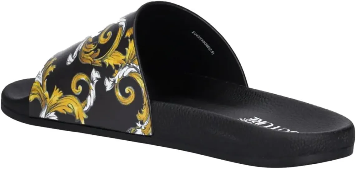 VERSACE JEANS COUTURE Sandal 78YA3SQ4 ZS365 Colour Black G89