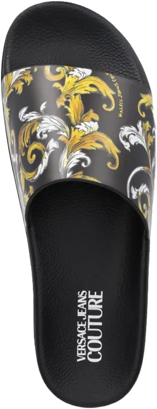 VERSACE JEANS COUTURE Sandal 78YA3SQ4 ZS365 Colour Black G89
