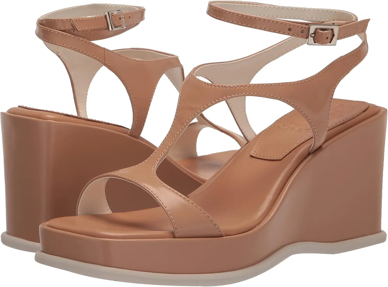 Vince Camuto Women's Fetemee Ankle Strap Wedge Sandal