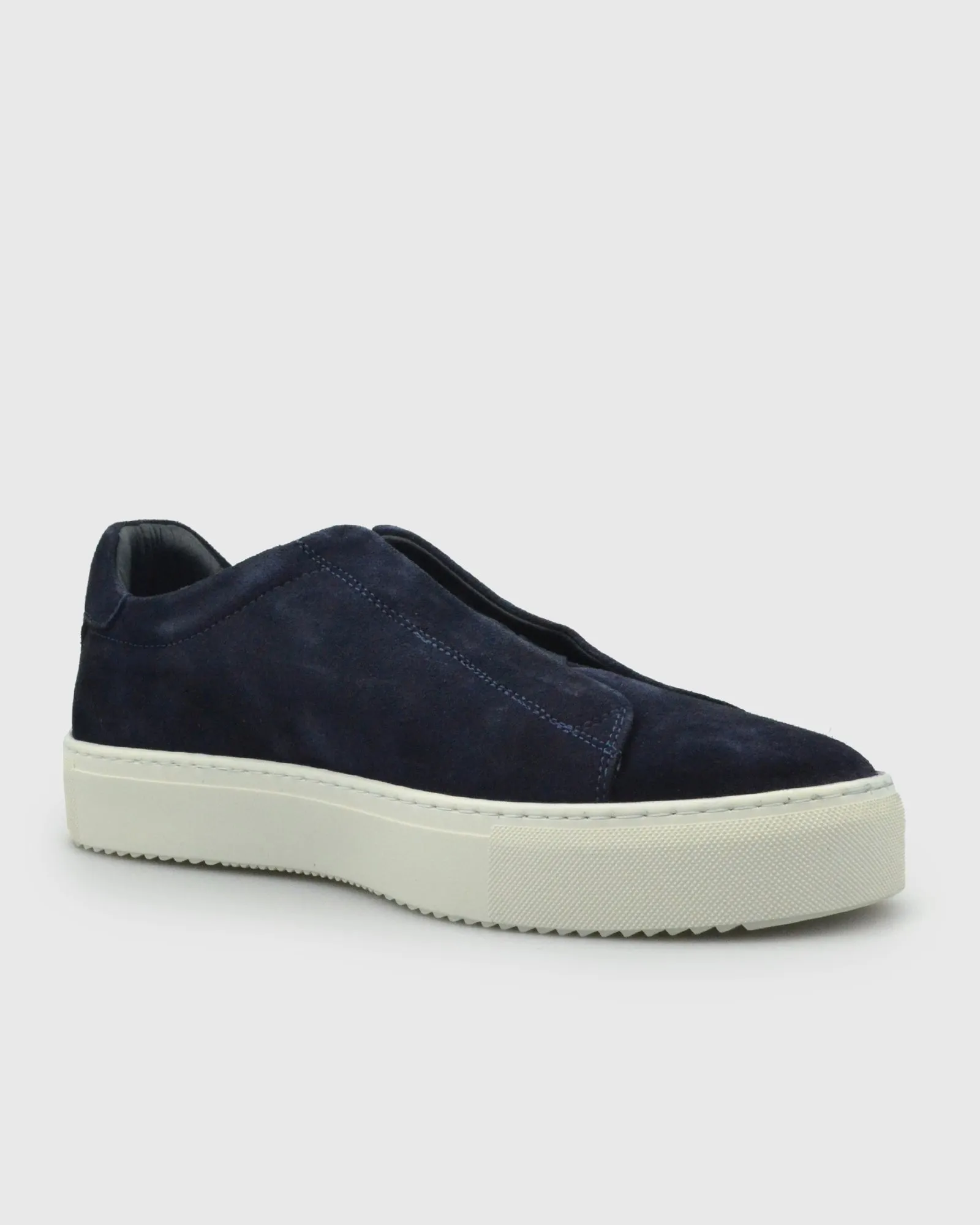 VINCENT & FRANKS S24VF-BRACESLIP NAVY SUEDE SNEAKER