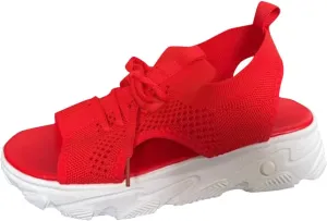 Wedge Sandals for Women Orthopedic Slide Sport Sandals Open Toe Summer Dressy Platform Sandal Arch Support Wide Width Shoes Comfy Sports Knit Sandal Soft Sole Fashion Trendy Dressy Shoes 2025