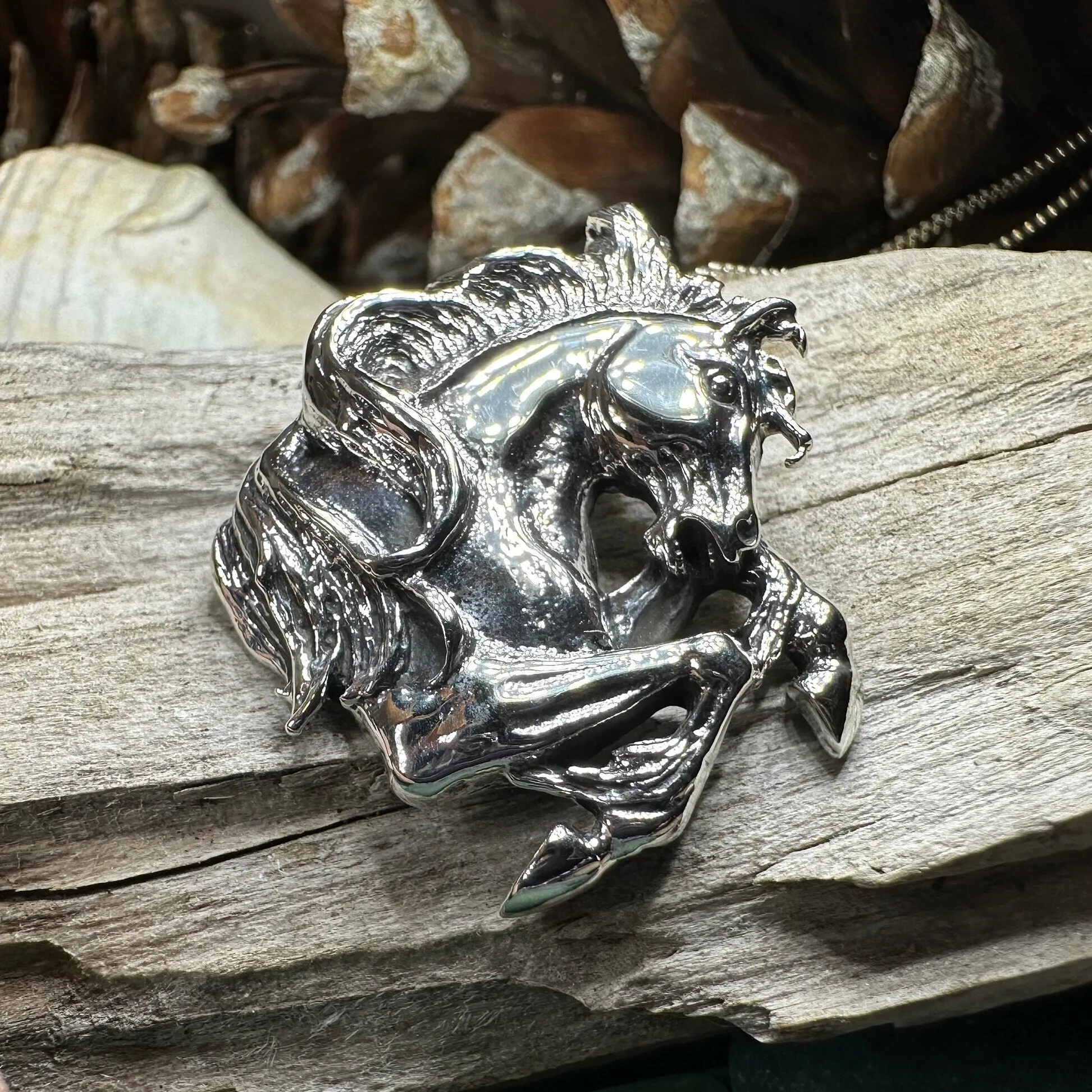 Wild at Heart Horse Necklace