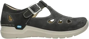 Wolky Comfort Mary Janes Smiley - 40210 Anthracite Suede