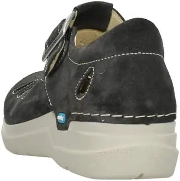 Wolky Comfort Mary Janes Smiley - 40210 Anthracite Suede