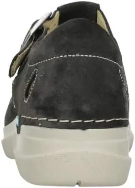 Wolky Comfort Mary Janes Smiley - 40210 Anthracite Suede