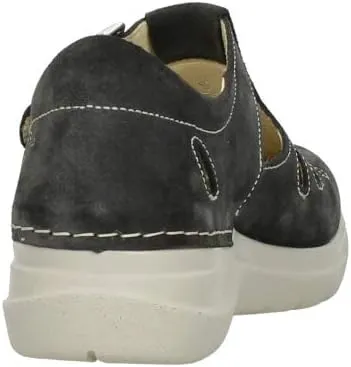 Wolky Comfort Mary Janes Smiley - 40210 Anthracite Suede