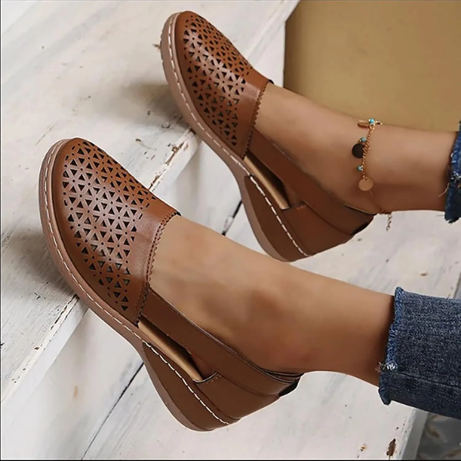 Women Shoes Fashionable And Comfortable Wedge Heeled Thick Soled Sandals Bare Boots Transparent Sandals Can Get Wet