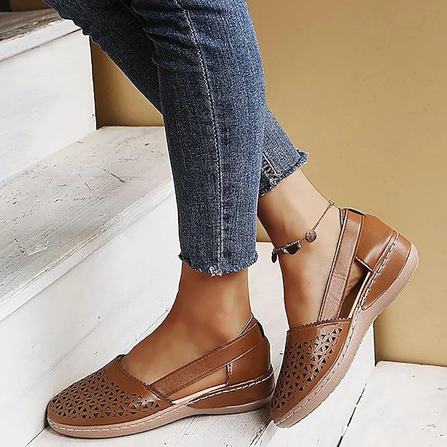 Women Shoes Fashionable And Comfortable Wedge Heeled Thick Soled Sandals Bare Boots Transparent Sandals Can Get Wet
