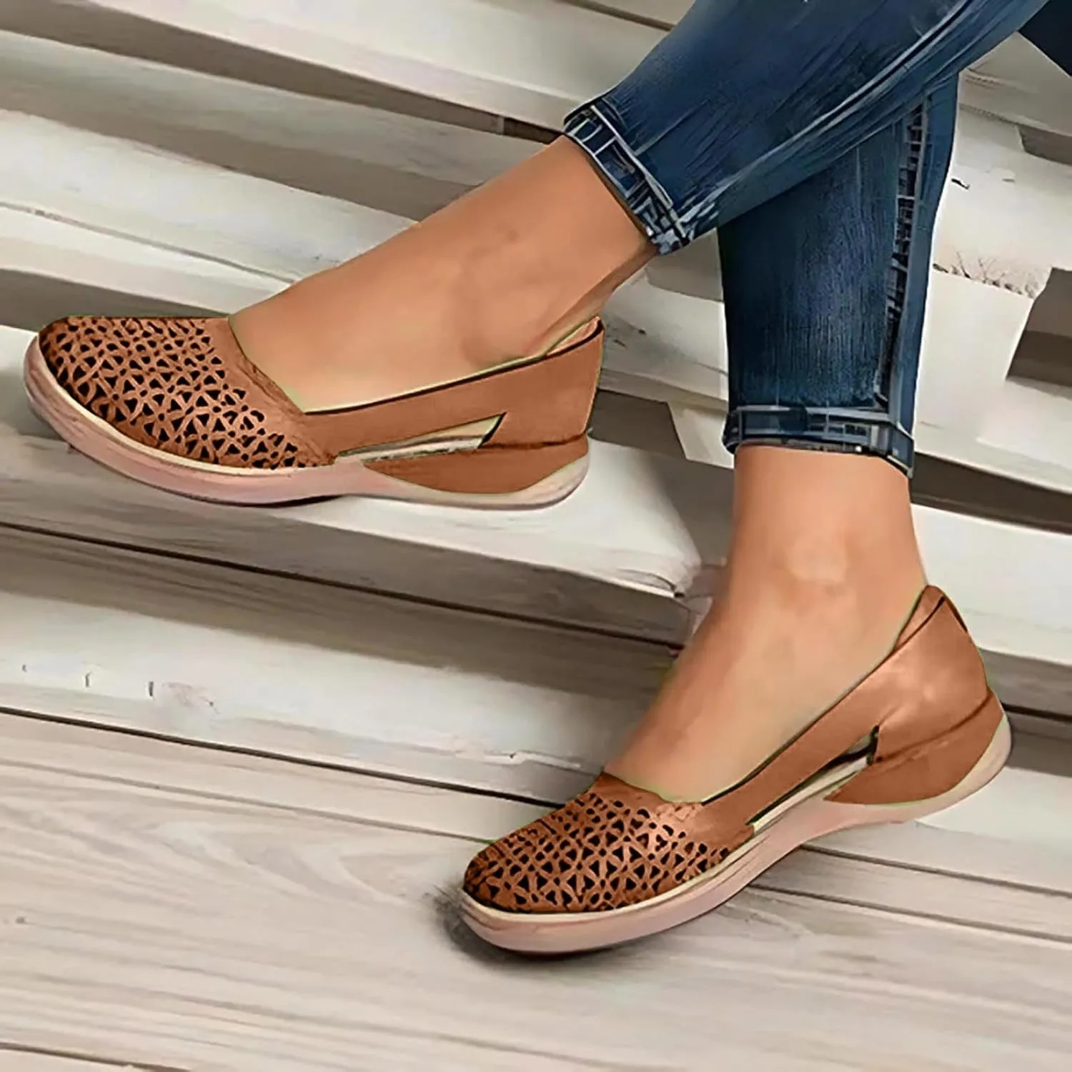 Women Shoes Fashionable And Comfortable Wedge Heeled Thick Soled Sandals Bare Boots Transparent Sandals Can Get Wet