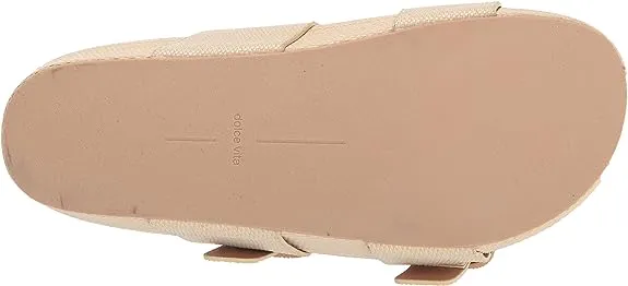 Women Strap Wheat Coryn Curated collection Vita Raffia Safe payments Dolce On Platform Fashion Double Sandal Slip