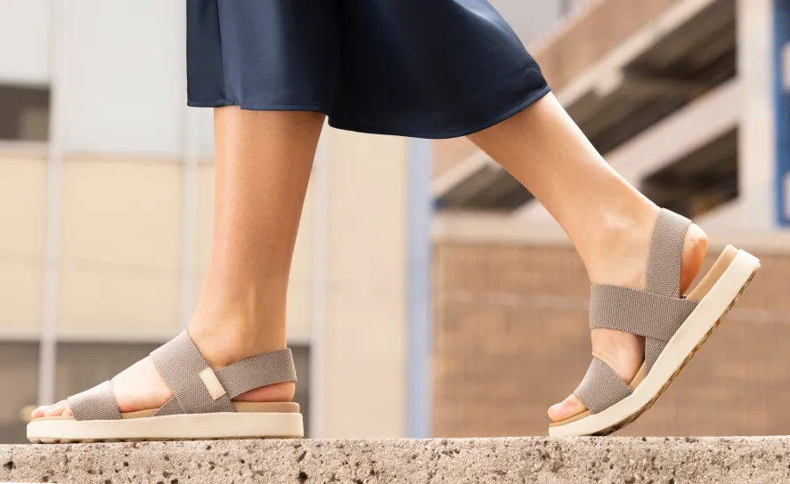 Women's Elle Backstrap Sandal  |  Black/Star White
